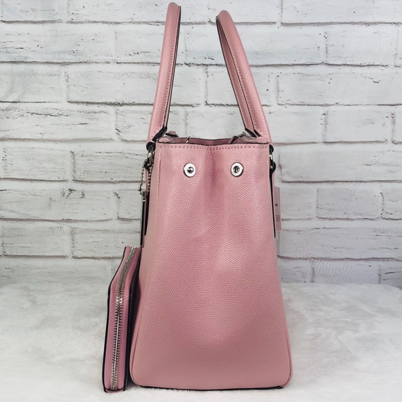 2PCS Coach Large Surrey Carryall Wallet Set - Picture 3 of 8